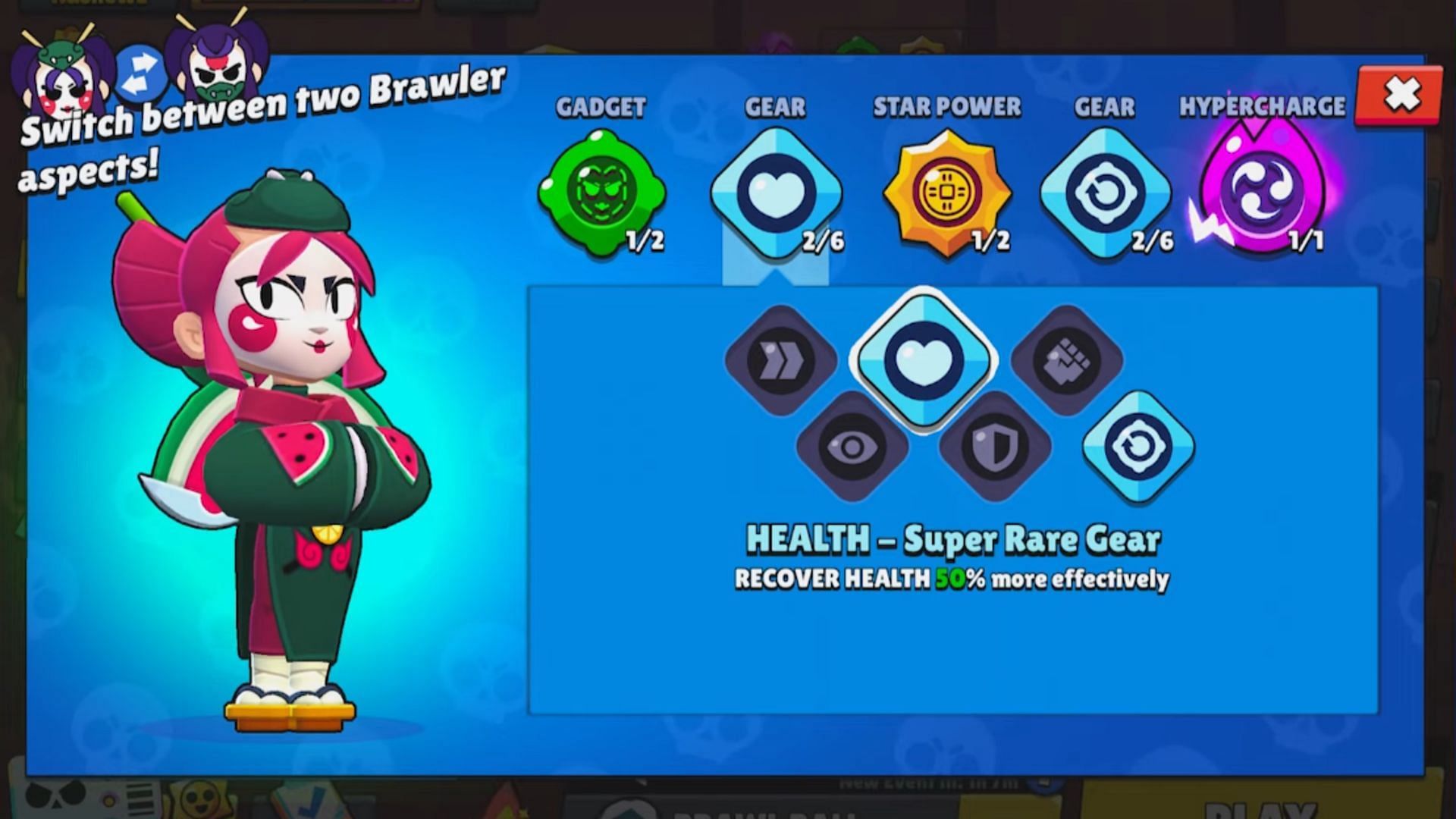 Required Gears (Image via Supercell)